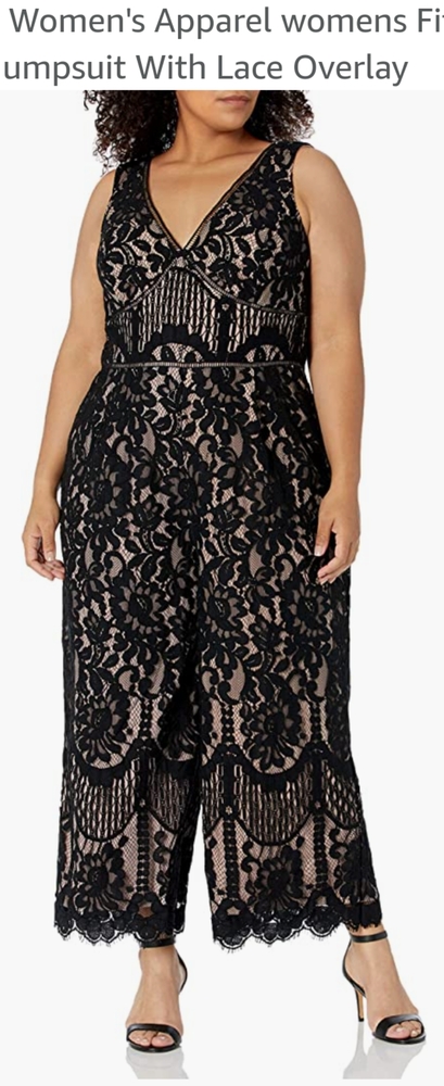 ISO City Chic Lace Jumpsuit
